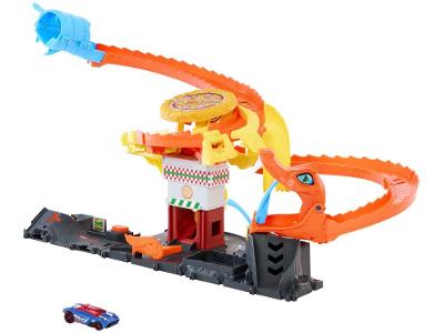 Pista Hot Wheels City Ataque de Cobra vs Pizzaria