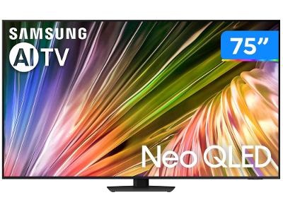 Smart TV 75” 4K UHD Neo QLED Samsung AI Big TV 75QN85D
