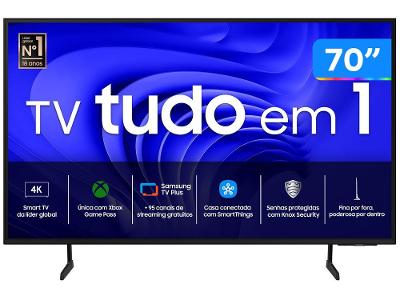 Smart TV 70” 4K UHD LED Samsung 70DU7700