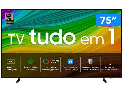 Smart TV 75" 4K UHD QLED SAMSUNG 75Q60DA Wi-Fi