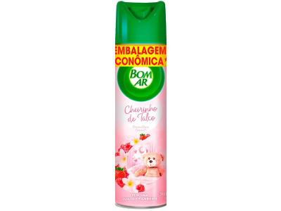 Aromatizador de Ambiente Aerossol Bom Ar 3072562 Cheirinho de Talco Embalagem Econômica 360ml