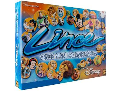 Jogo Lince Disney Tabuleiro Grow