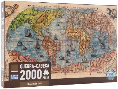 Quebra-cabeça 2000 Peças Game Office 