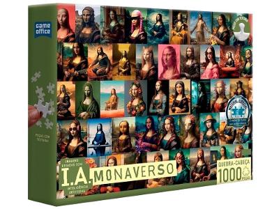 Quebra-cabeça 1000 Peças Game Office IA Monaverso