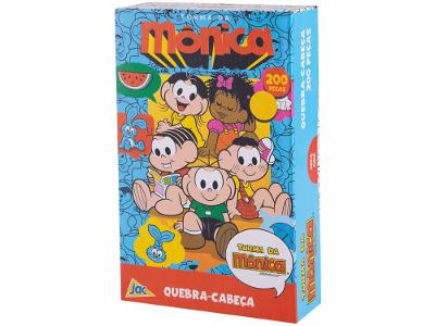 Quebra-cabeça 200 Peças Jak Turma da Mônica