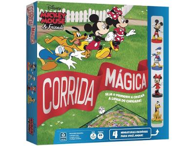 Jogo Corrida Mágica Tabuleiro Disney Mickey Mouse 