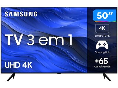 Smart TV 50” UHD 4K LED Samsung 50CU7700