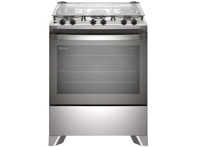 Fogão 5 Bocas Electrolux Cinza Efficient PerfectCook FE5IC