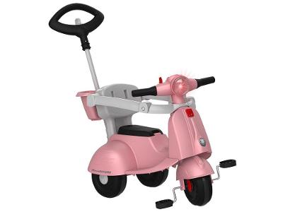 Triciclo Infantil com Empurrador e Pedal 1246