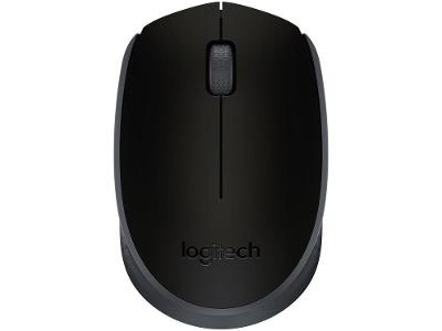 Mouse sem Fio Logitech Óptico 1000DPI 3 Botões