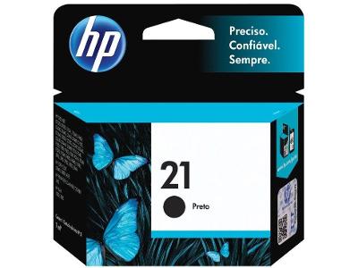 Cartucho de Tinta HP 21 Preto