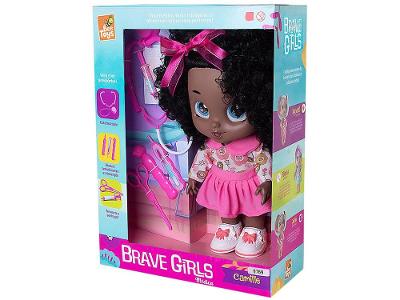 Boneca Profissões Brave Girls Médica