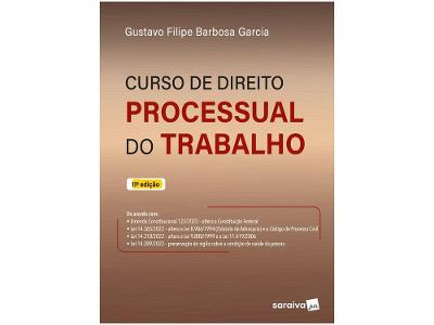 Livro Curso de Direito Processual do Trabalho