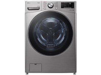 Lava e Seca LG 18kg WD18SV2S6B.ASSFBRS Água Fria Inox Look