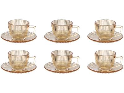 Jogo de Xícaras de Café 90ml Hauskraft Graffiato 6 Peças