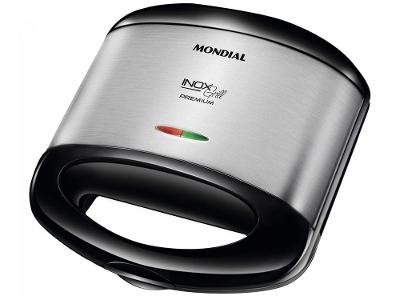 Grill/Sanduicheira Mondial Premium S-07 Retangular 850W