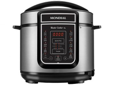 Panela de Pressão Elétrica Digital Mondial 5L