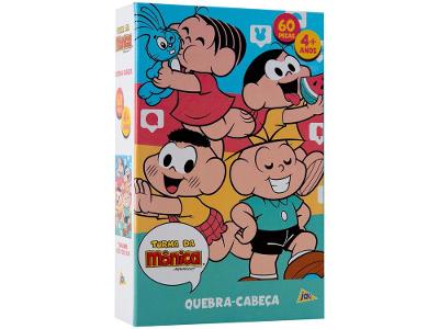 Quebra-cabeça 60 Peças Jak Turma da Mônica