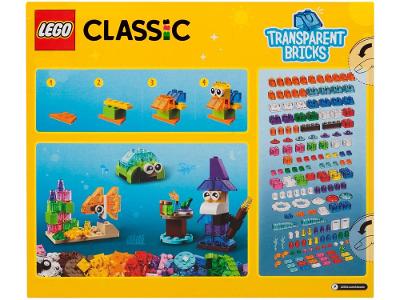 LEGO Classic Blocos Transparentes Criativos