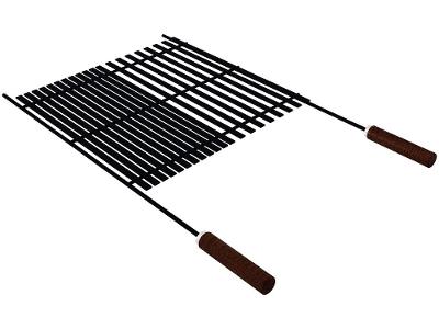 Grelha de Aço Carbono Tramontina Churrasco Black