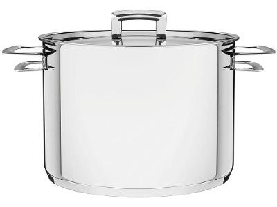 Caldeirão Inox Tramontina 7,7L Fundo Triplo com Tampa 24cm Brava