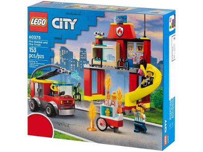 LEGO Quartel e Caminhão dos Bombeiros 153 Peças