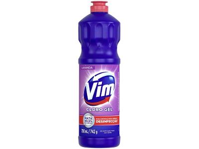 Cloro Gel Vim Aditivado Lavanda - 700ml