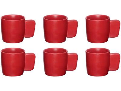 Jogo de Xícaras de Café 80ml Hauskraft Willow 6 Peças