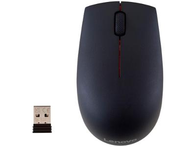Mouse sem Fio Lenovo Óptico 1000DPI 2 Botões