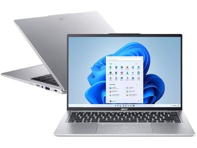 Notebook Acer Swift Go 14 SFG14-73T-54KB Intel Core Ultra 5 16GB RAM SSD 512GB 14" Touchscreen LED