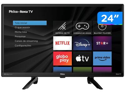 Smart TV 24” HD LED Philco PTV24G5YR2CP 