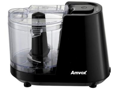 Mini Processador de Alimentos Amvox 100W Preto