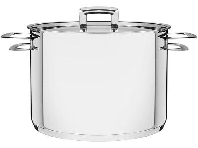 Caldeirão Inox Tramontina 2,2L Fundo Triplo com 16cm 24cm Brava