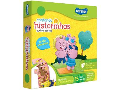 Quebra-cabeça 15 Peças Linguagem Contando