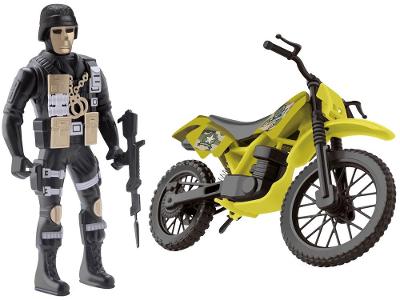 Moto de Brinquedo Comando Trail Roda Livre