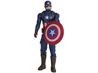 Boneco Capitão América Marvel Titan Hero 2.0 