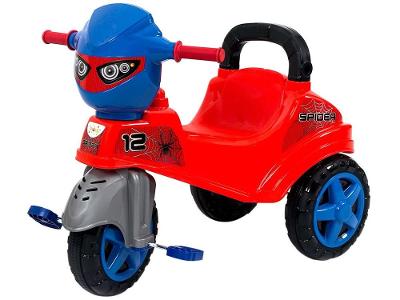 Triciclo Infantil Baby City Spider com Empurrador