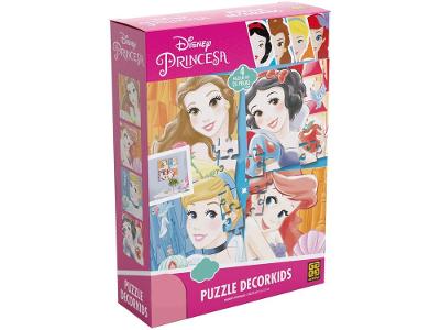 Kit Quebra-cabeça Decorkids Princesa Disney Grow