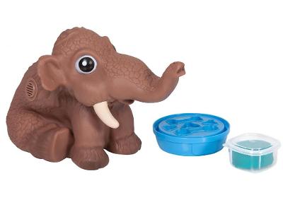 Boneco Dino World Baby Mamute 17cm 