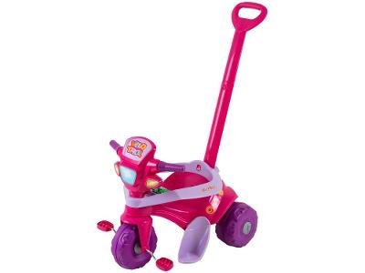 Triciclo Infantil Velotrol com Empurrador