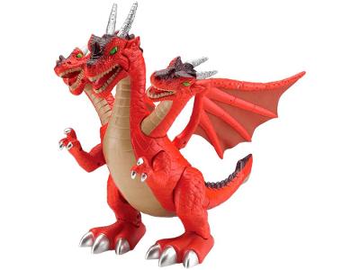 Dragão de Brinquedo 3 Cabeças