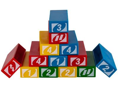 Jogo Uno Stacko da Mattel 45 Blocos