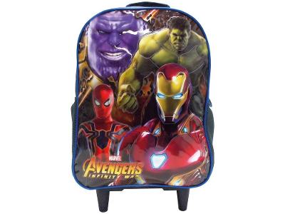 Mochila Infantil Escolar Masculina Marvel