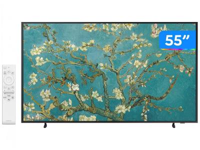 Smart TV 55” 4K QLED Samsung The Frame VA 120Hz