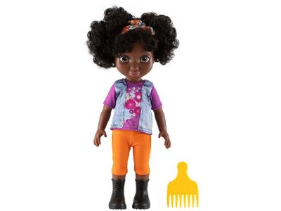 Boneca Zuri com Pente Baby Brink 