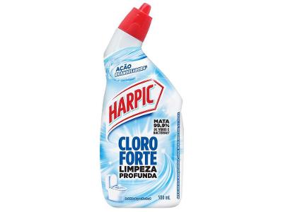 Desinfetante Líquido para Banheiro Cloro Forte Limpeza Profunda 500ml