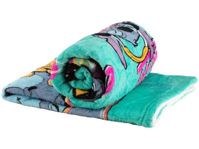 Cobertor Solteiro Jolitex Poliéster Sherpa Disney Verde