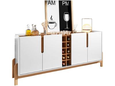 Buffet Moderno com Adega 4 Portas Casa D Lizz