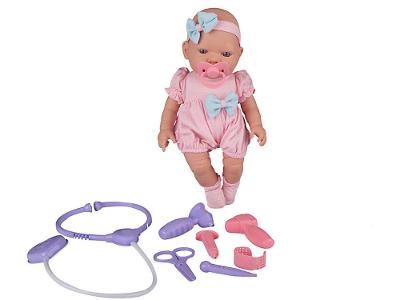 Boneca Bebezinho Real Primeiros Cuidados 