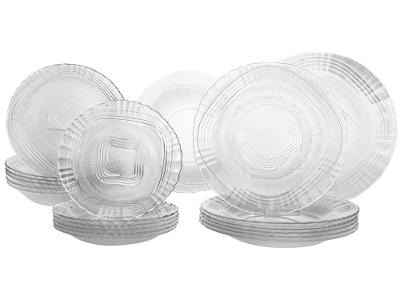 Aparelho de Jantar 20 Peças Wheaton Vidro